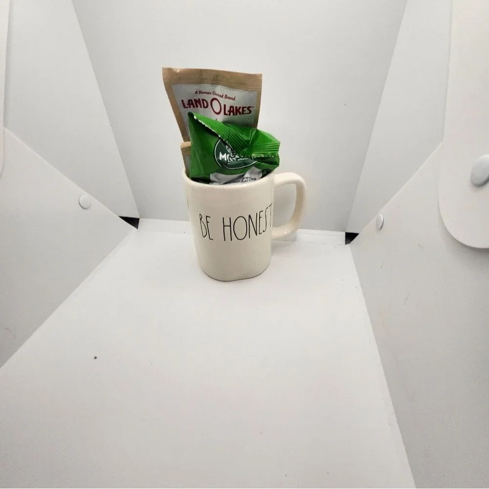 Rae Dunn Coffee Mug Comes with Coffee and Cocoa Artisan Collection Cup